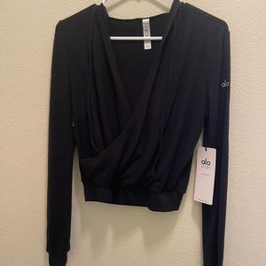 Alo Yoga wrap hoodie
